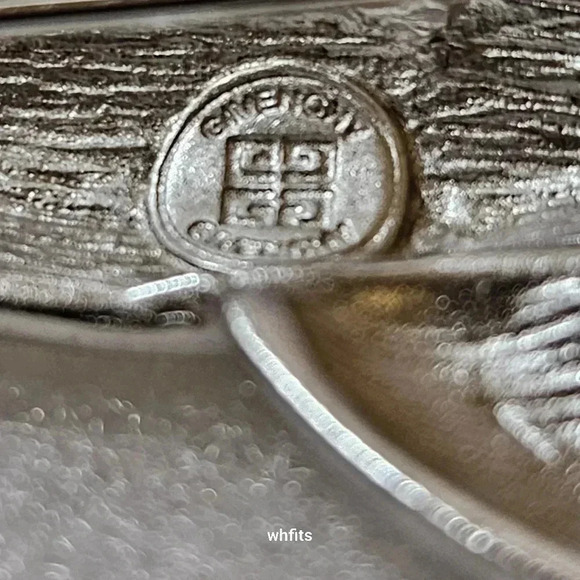 Givenchy Silver Tone Brooch - Picture 2 of 3